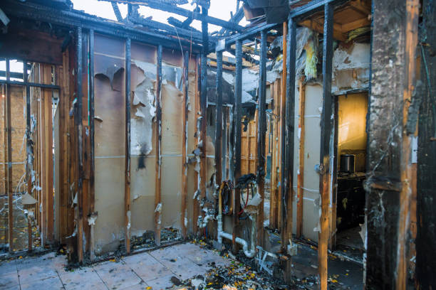 Professional Soot Cleanup technician working in Henderson, MN